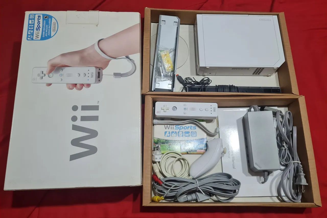 Kit Nintendo Wii+8 jogos+guitarra Les Paul Guitar Hero+2