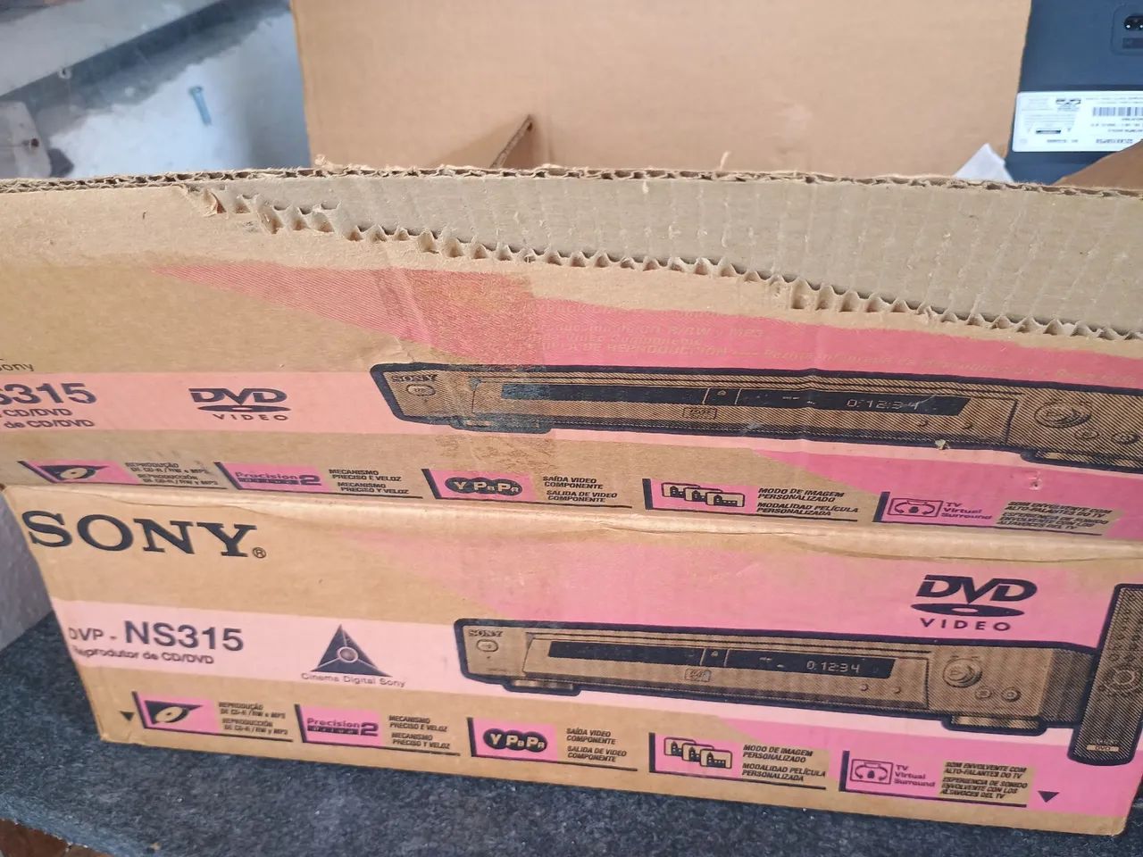 DVD LG novo na caixa nunca usado completo - Foto 6