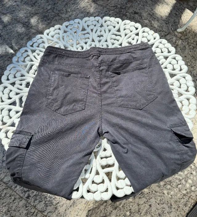 Calça Cargo Youcom Reta 44 - Preta - Foto 3