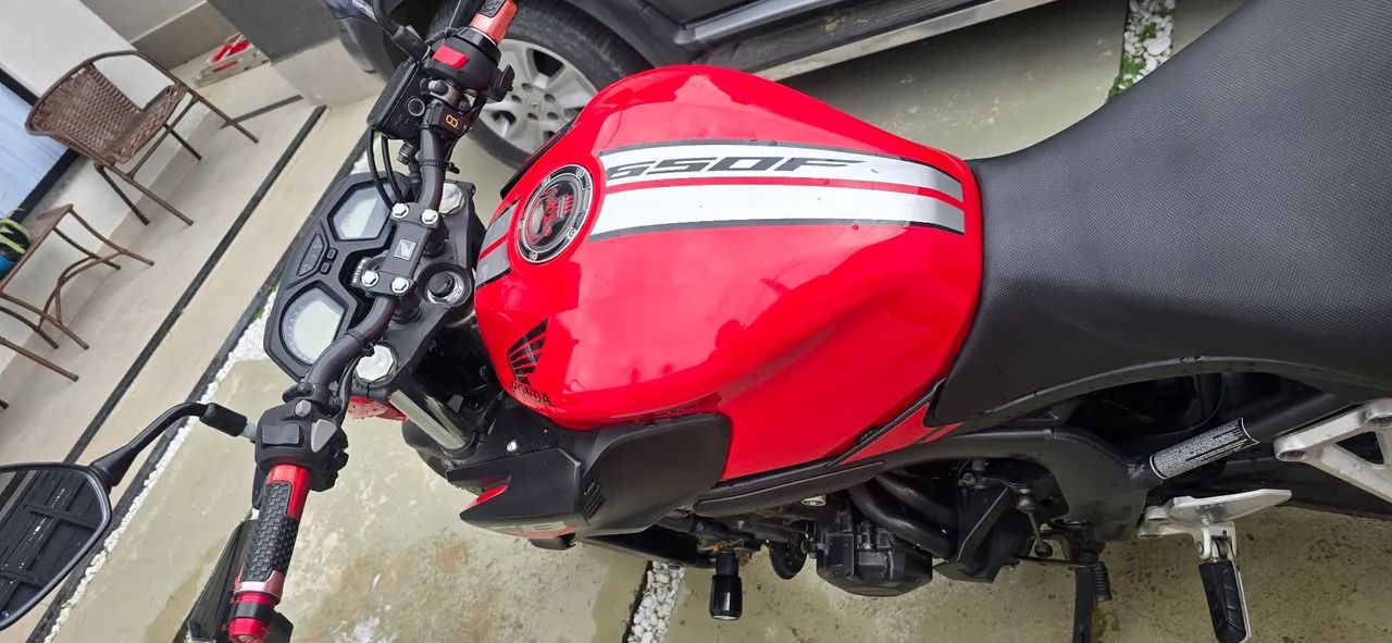 Cb650f com acessórios esportivos - Foto 4