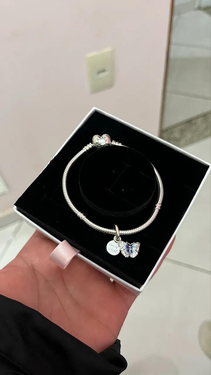 Pulseira Pandora com Berloque  - Foto 2