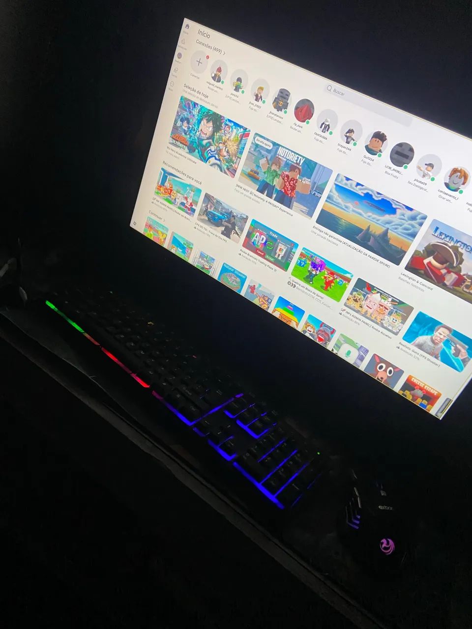 VENDO PC BASICO COMPLETO COM TUDO!! ( LEIA A DESCRIÇÃO)