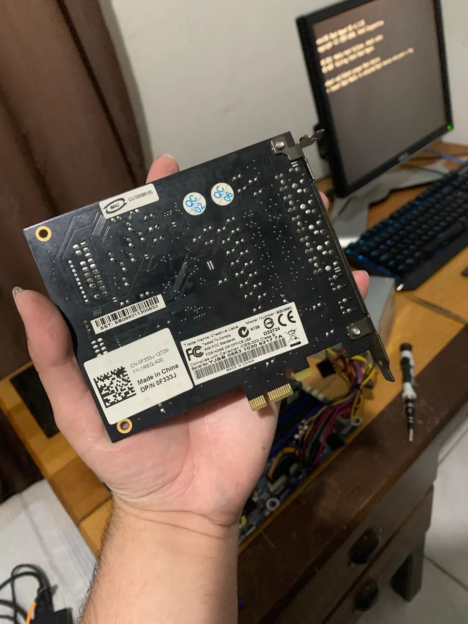 Placa de som Sound Blaster X-Fi Titanium  - Foto 3