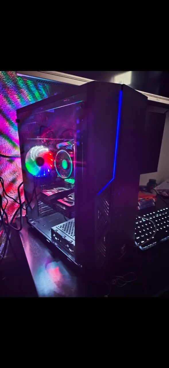 Pc com AMD Ryzen e rtx 5050