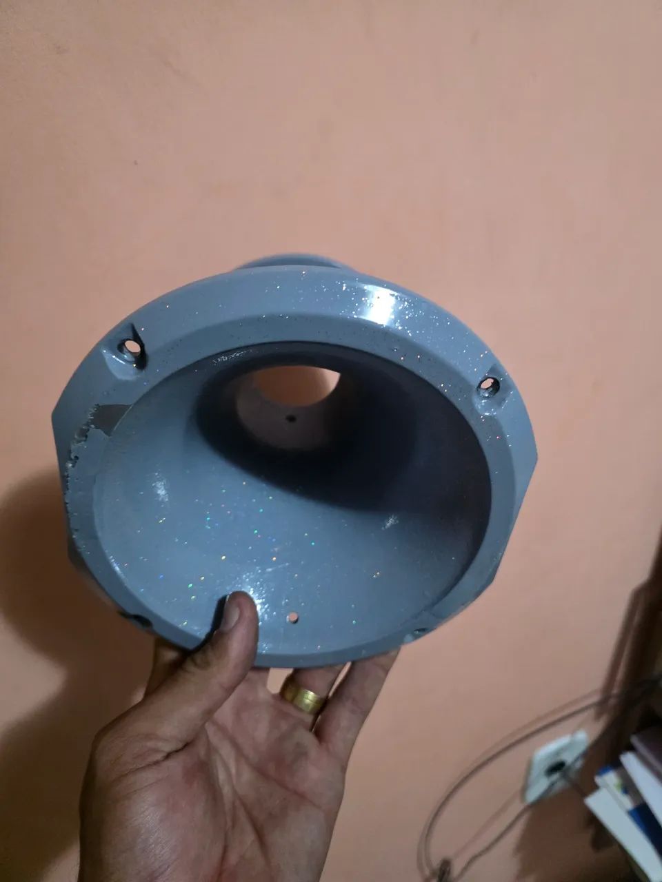 Par de cone corneta 2 polegadas HI - 1450 - Foto 3