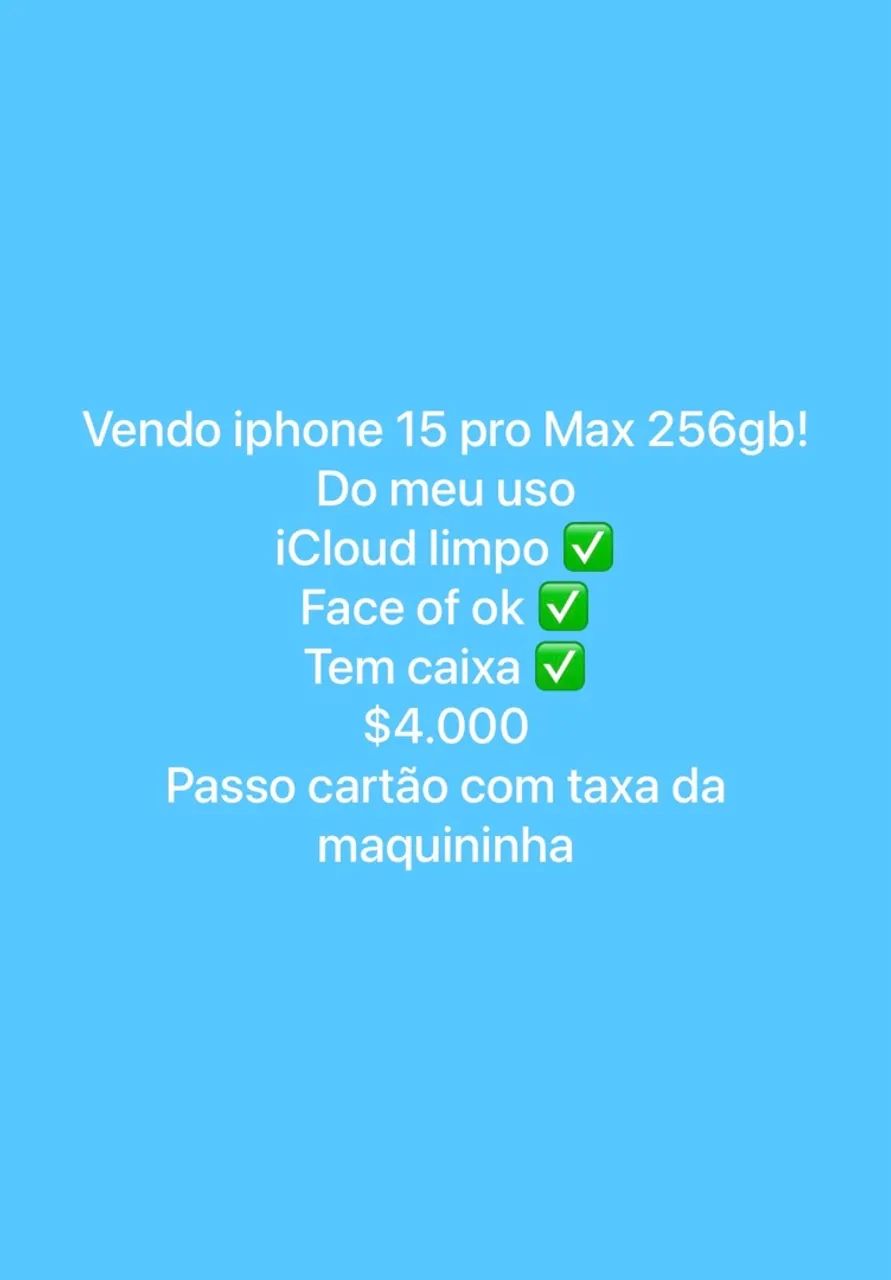 iphone 15 pro Max  - Foto 3