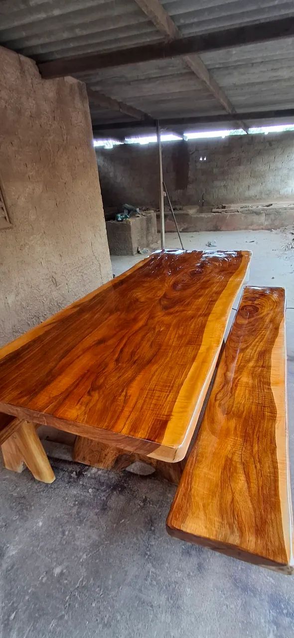 Vendo uma mesa rústica direto da fábrica  - Foto 3