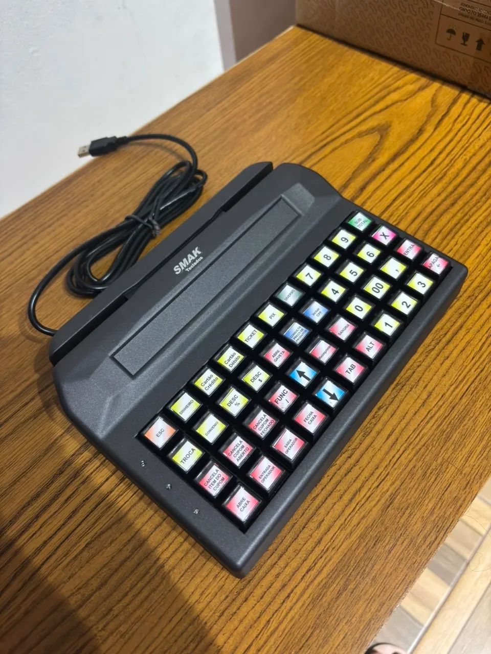 TECLADO SMAK PDV 44 TECLAS 