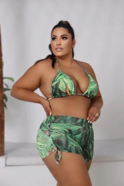 moda praia plus size no atacado 36,00