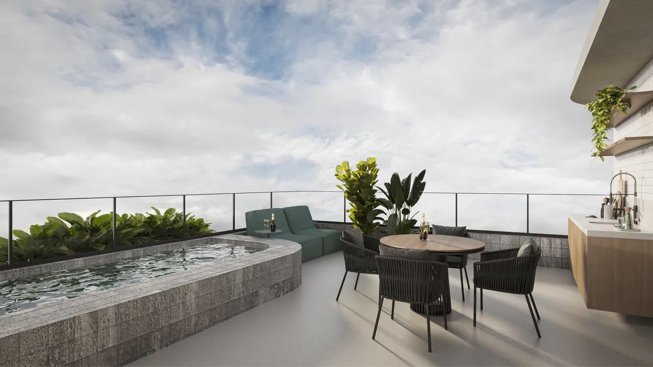 Ocre2096 | Apartamentos novos no jardim oceania a 140m do mar | cobertura duplex - Foto 5