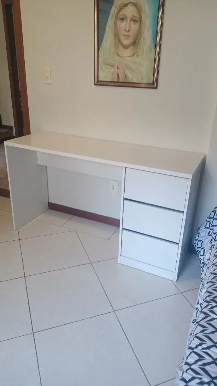 Mesa com trás gavetas / vendo - Foto 3