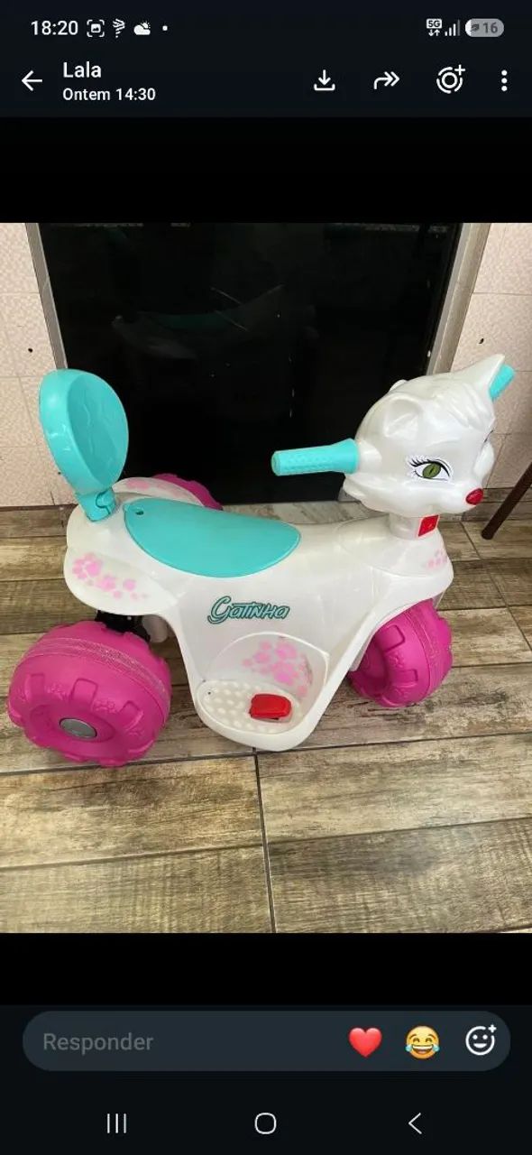 Moto elétrica infantil  - Foto 2