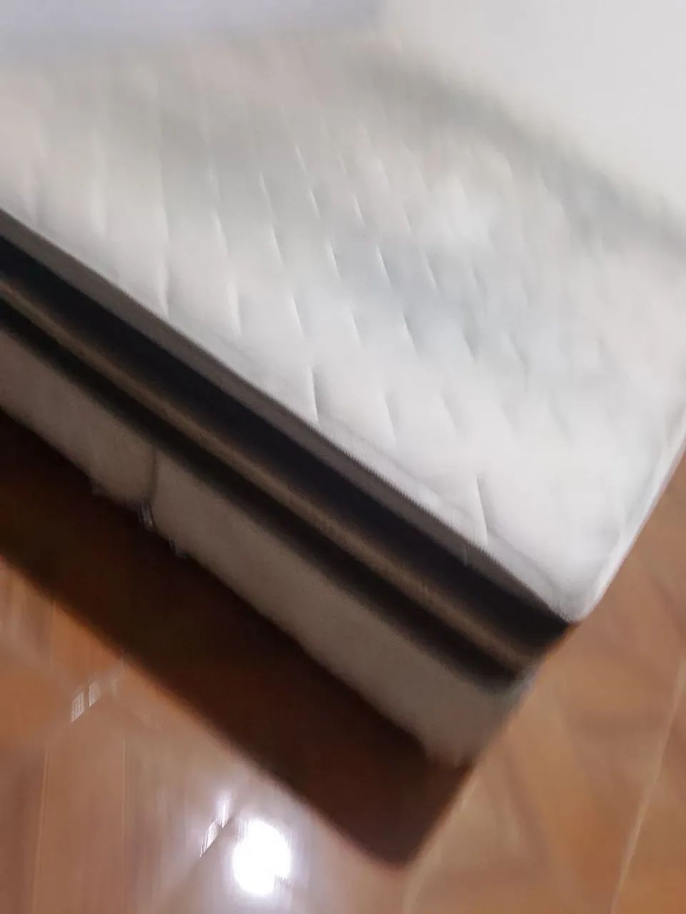 Cama box casal Queen usado  - Foto 2