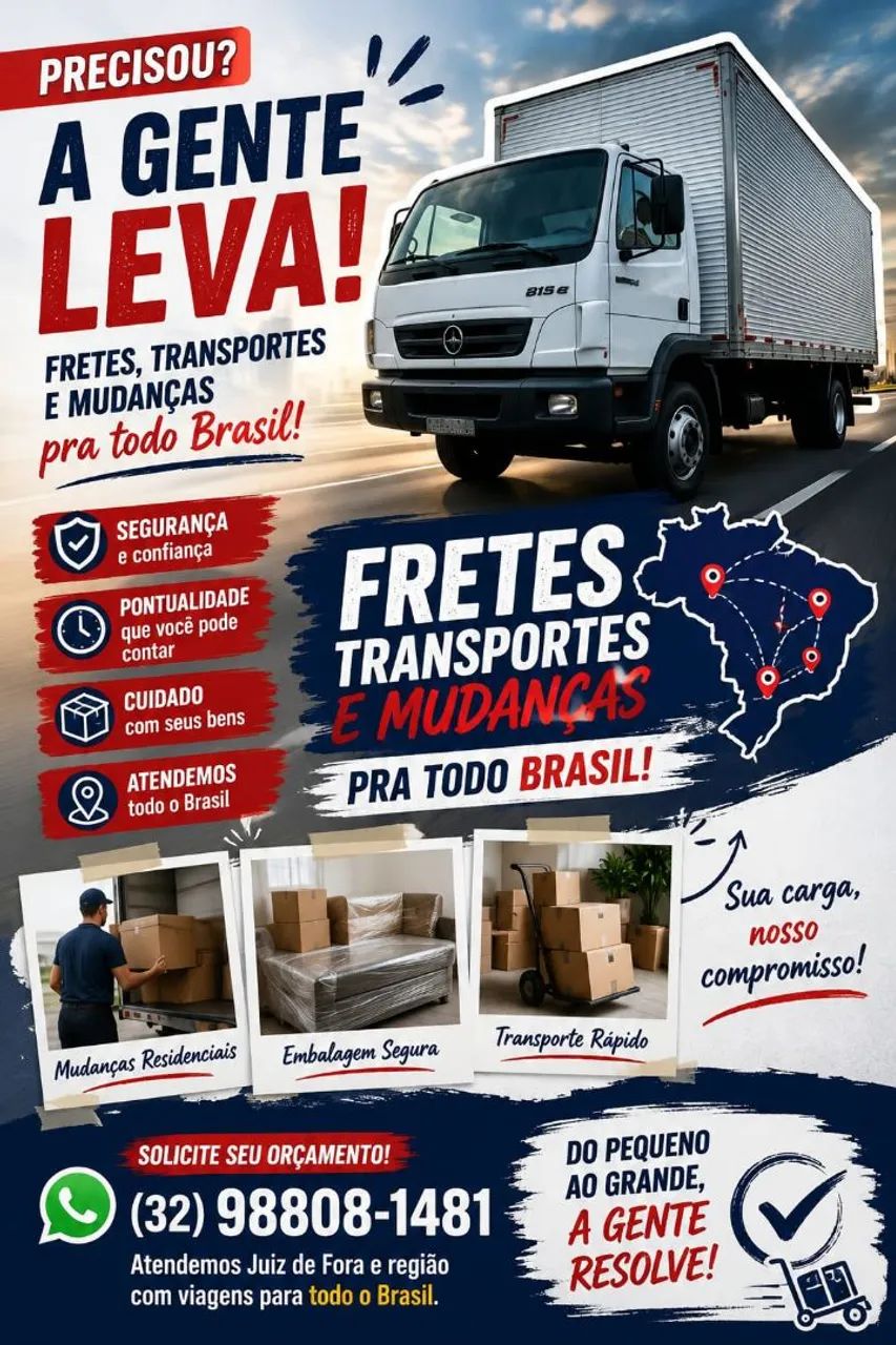Fretes, transportes e mudanças pra todo Brasil  - Foto 2