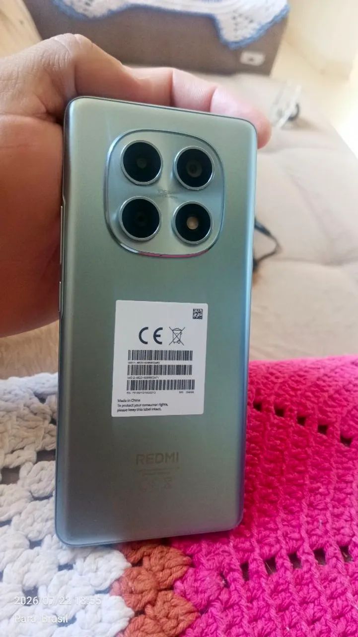 Redmi note 15 com tela amoled