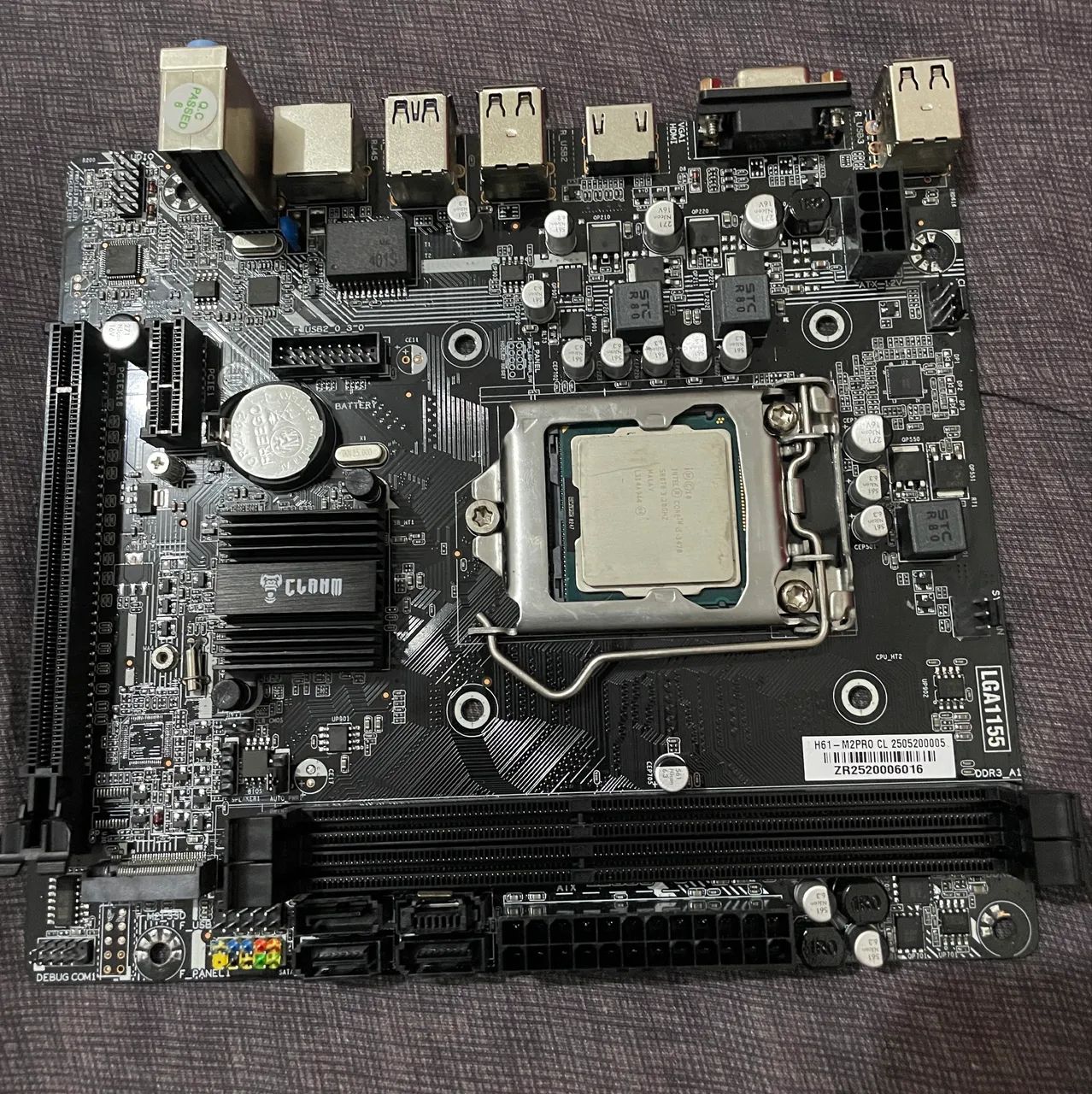 Kit Placa Mãe H61 , Processador i5 e Memória RAM 16GB - Foto 4