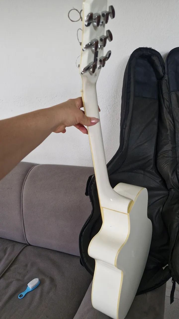 Violão strinberg branco - Foto 3