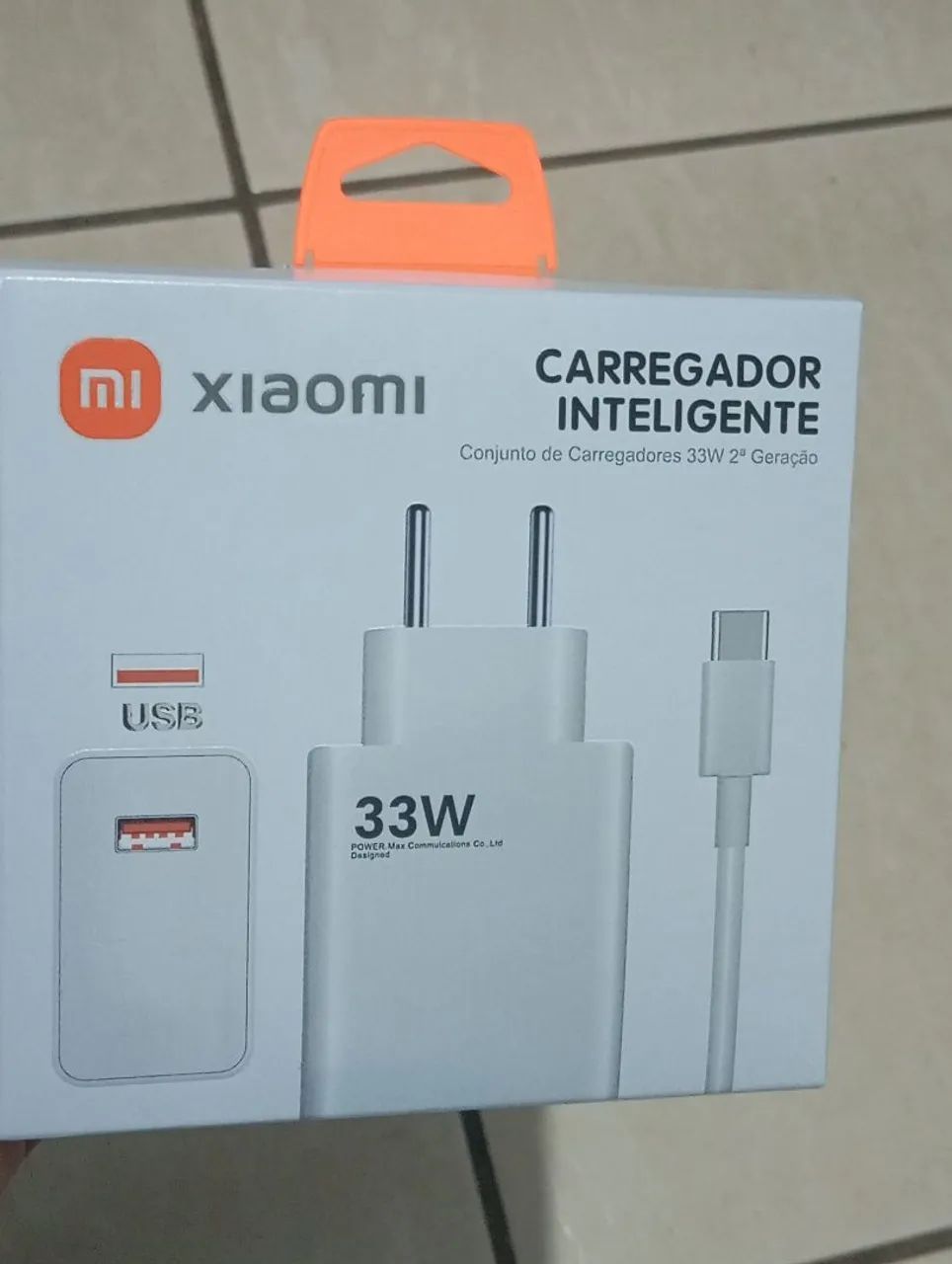 Carregador xiaomi Type C 33w  - Foto 2