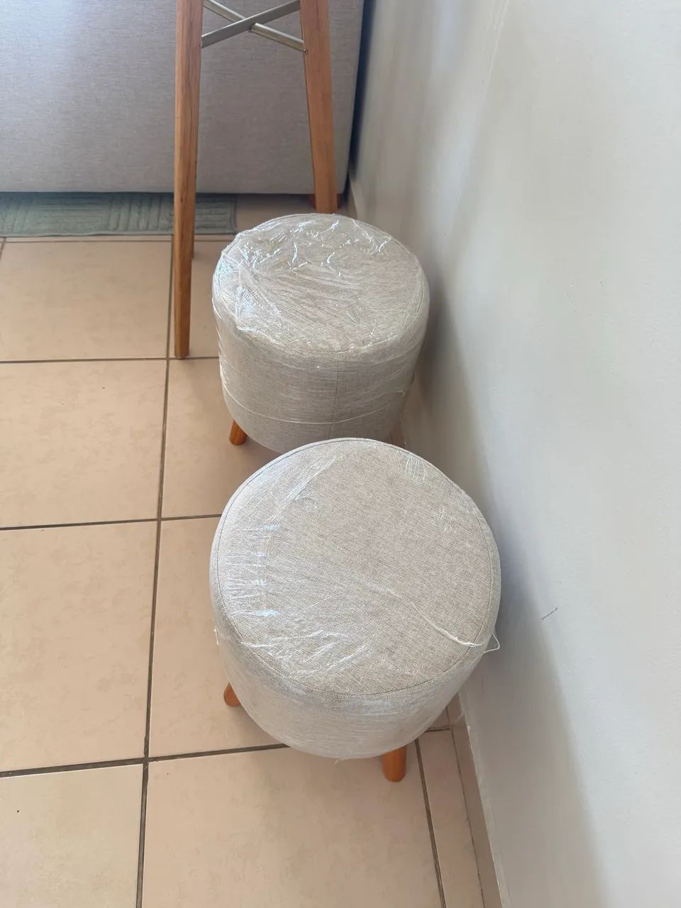Puff de linho  - Foto 2