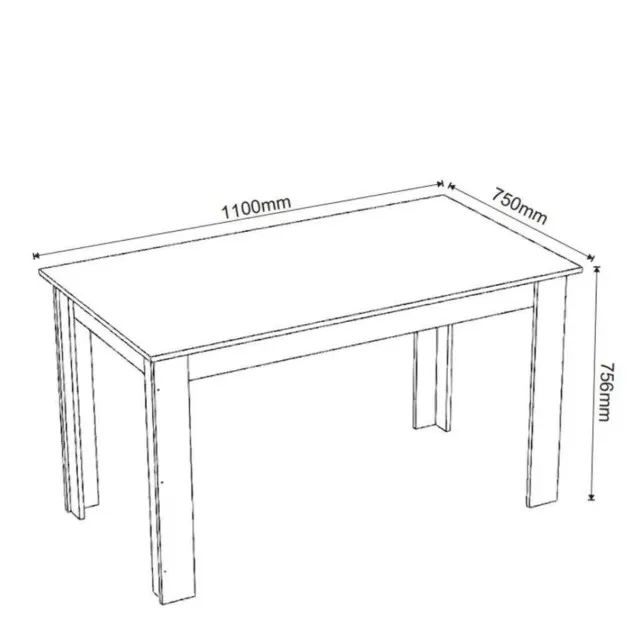 Conjunto de Mesa e Cadeiras - Móveis Lola- MONTADO - Foto 4