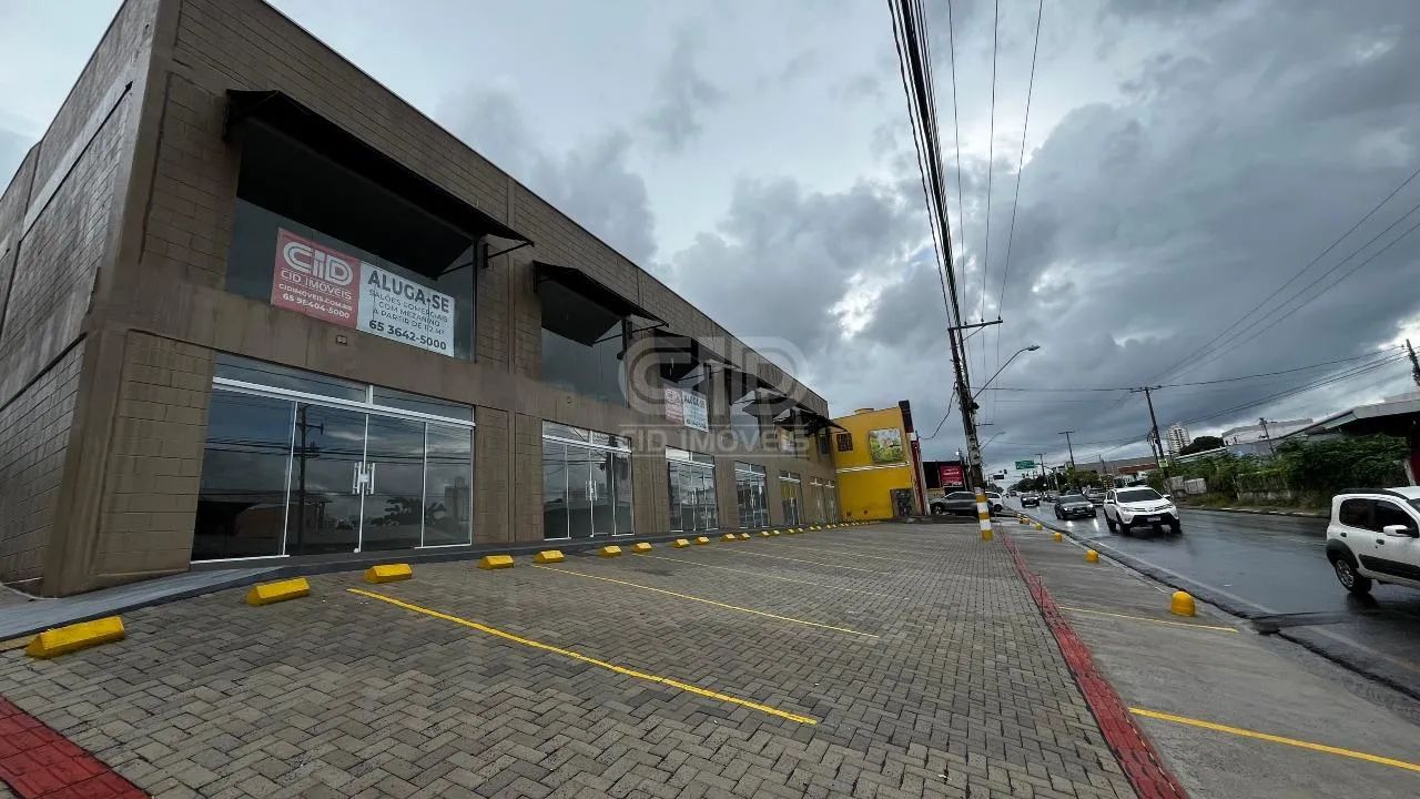 Salão comercial com 112 m² na Av. Miguel Sutil - Dom Aquino