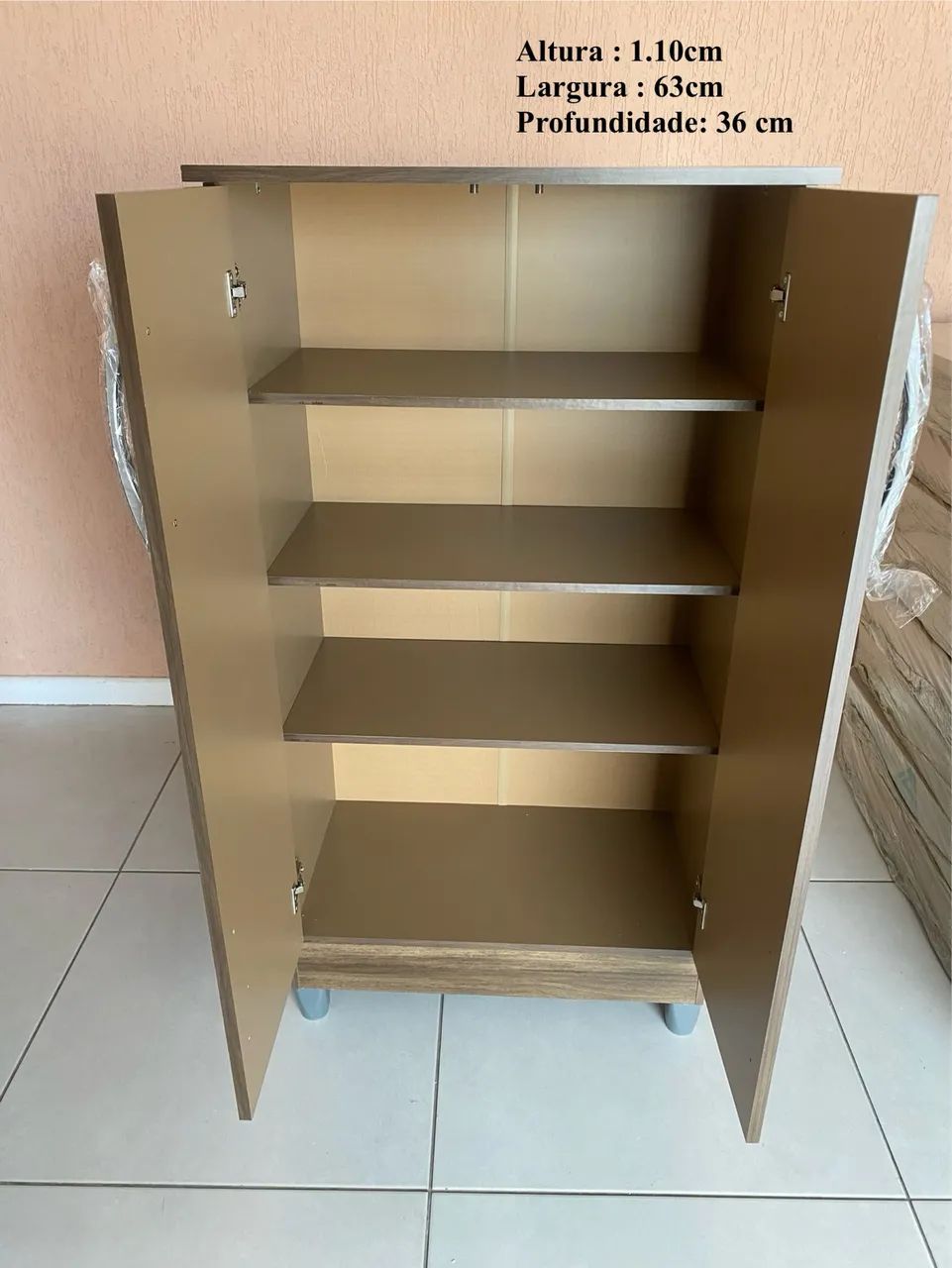 Armário multiuso com prateleiras - entrego  - Foto 2