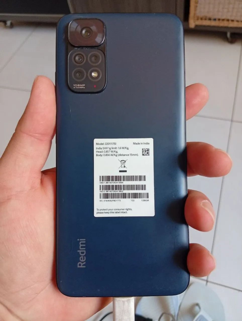 Xiaomi note 11s 128g 6g ram zero todo original  - Foto 2