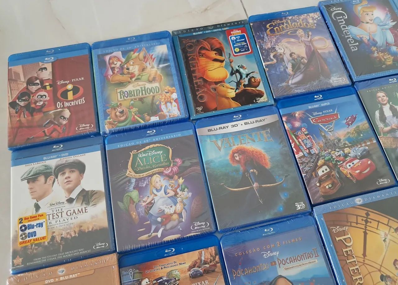 Pack Blu-Rays Disney com 23 Títulos - Foto 4