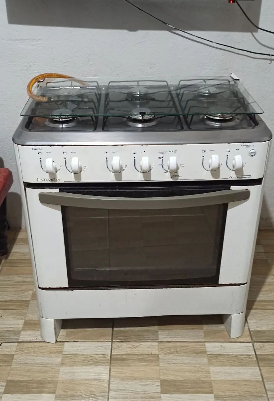 Fogão esmaltec 6 bocas 