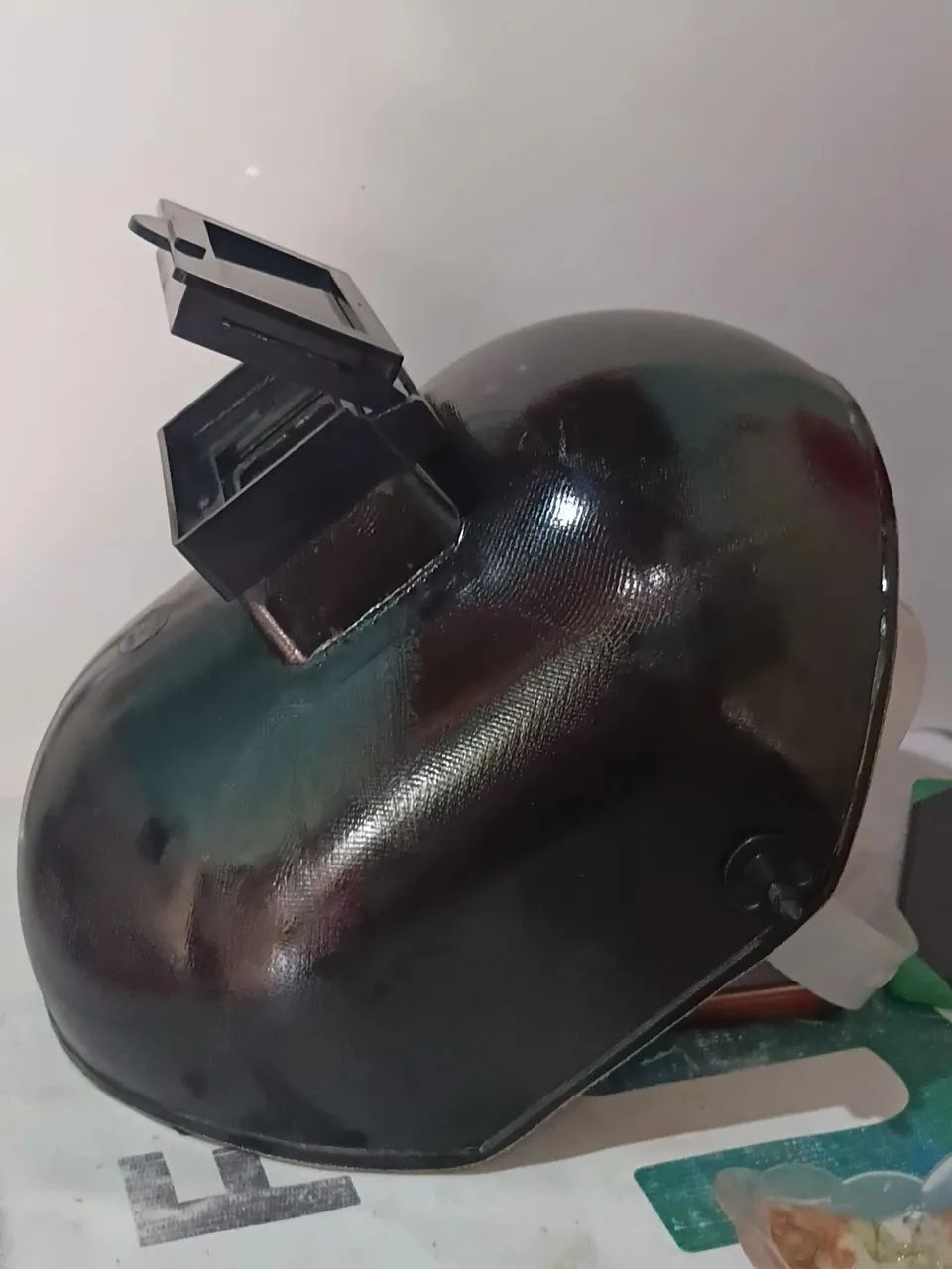 Máscara de solda semi nova 