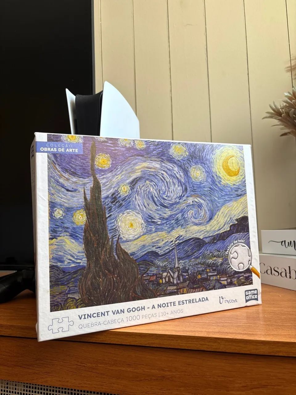 QUEBRA CABEÇAS NOITE ESTRELADA - VINCENT VAN GOGH - Foto 2