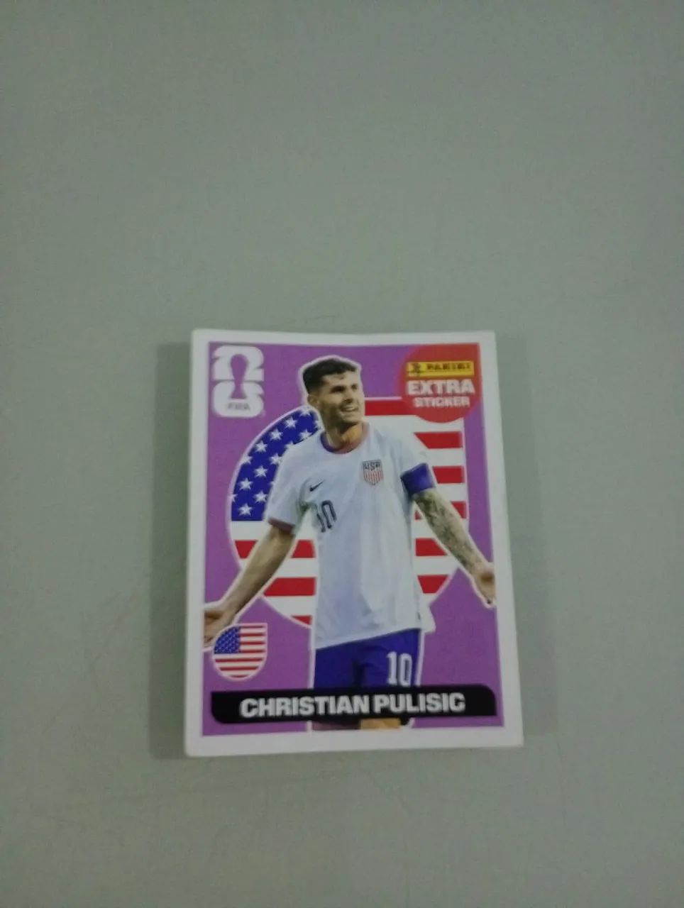 Figurinha legend extra sticker regular Christian pulisic