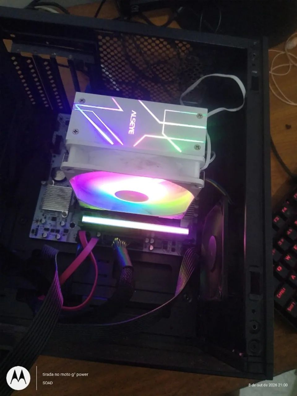 KIT PLACA MÃE XEON 2650 V4+16GB RAM+AIRCOOLER - Foto 2