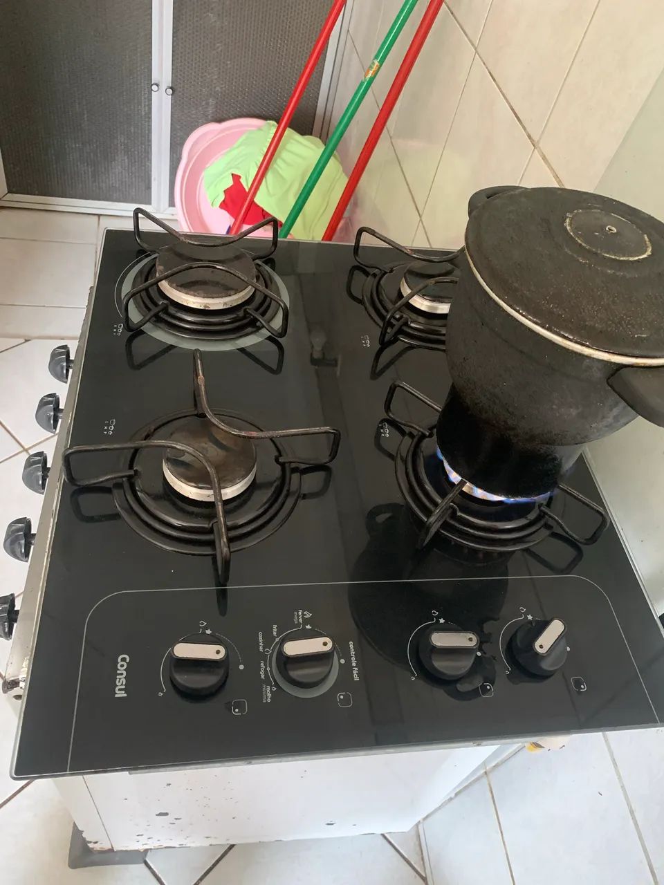 Fogão cook top cônsul 
