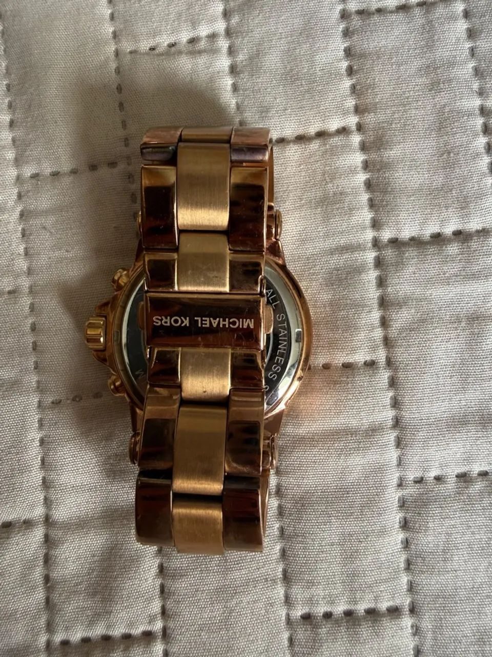 Relógio Michael Kors Fundo Azul - Foto 2