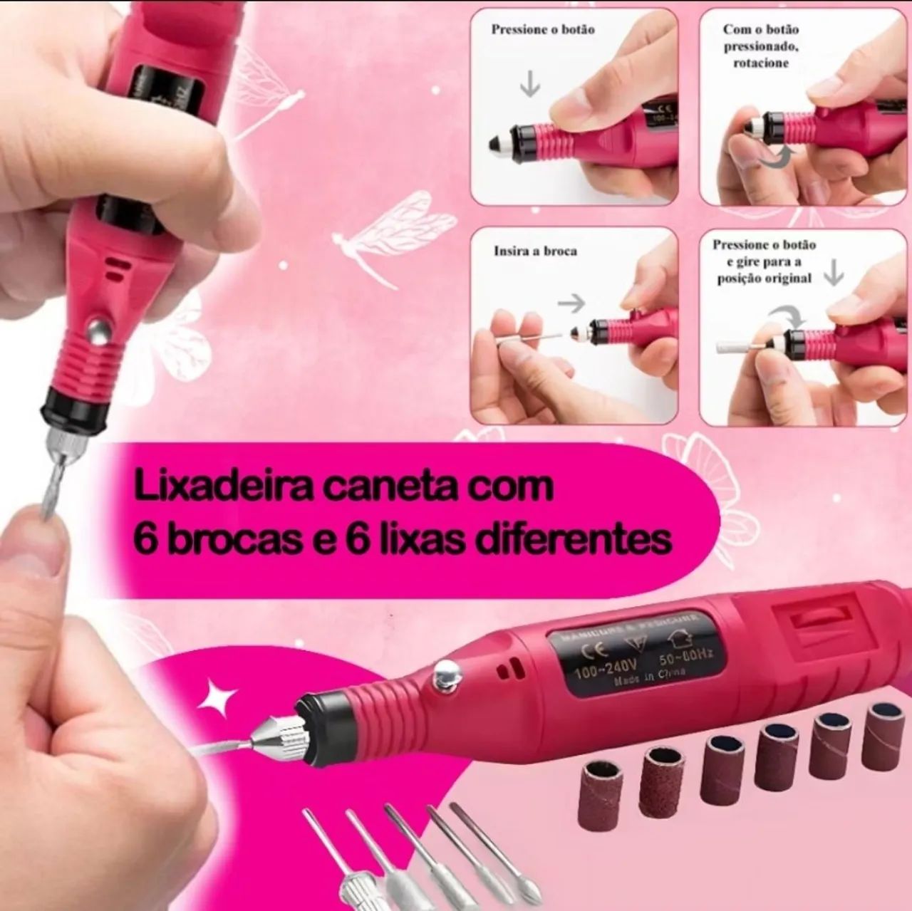 Kit Unha em Gel Completo Semi Novo - Foto 2