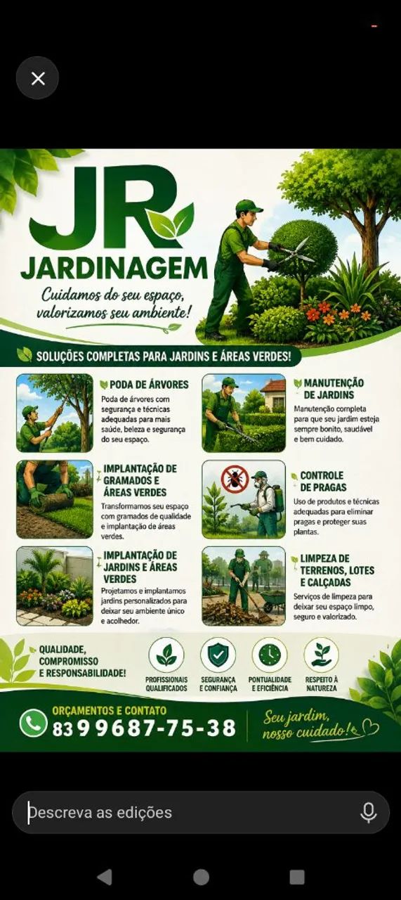 Jr jardinagem 