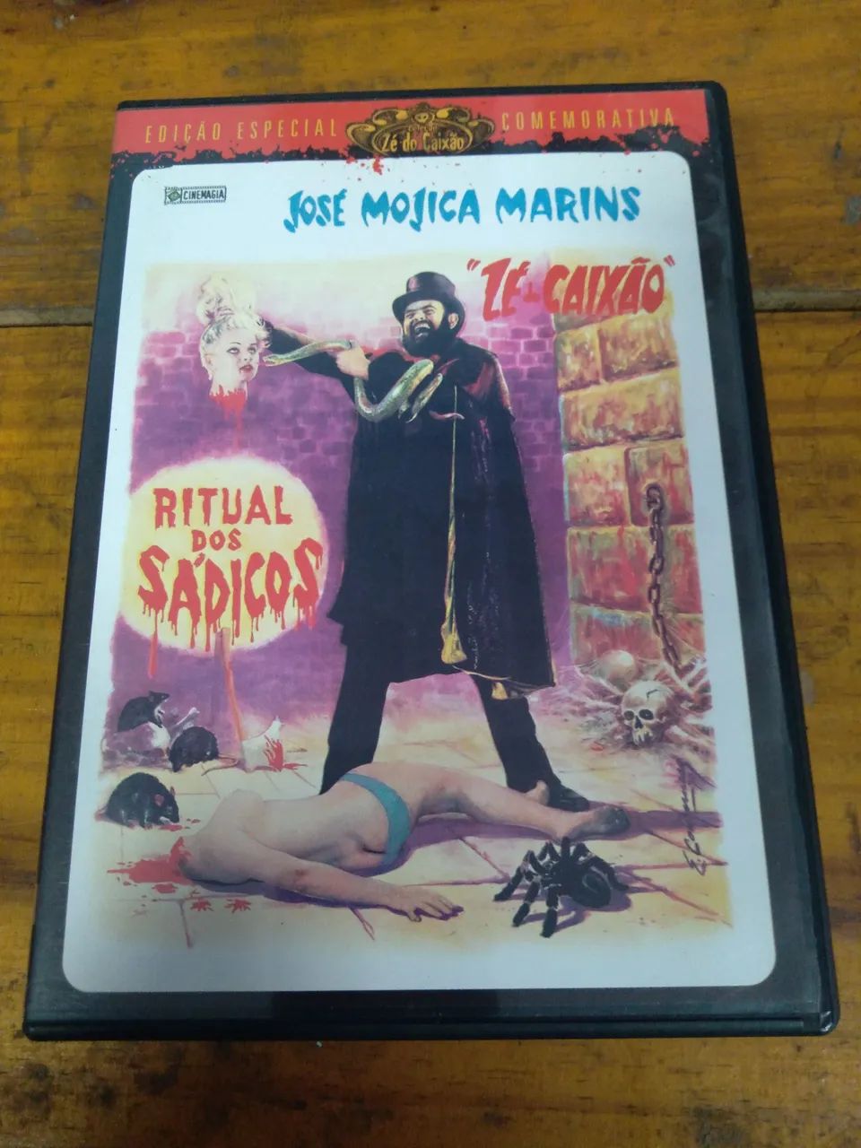 COLEÇÃO DVD ZÉ DO CAIXÃO - DVD, Blu-Ray e Vídeo Cassete - Parque