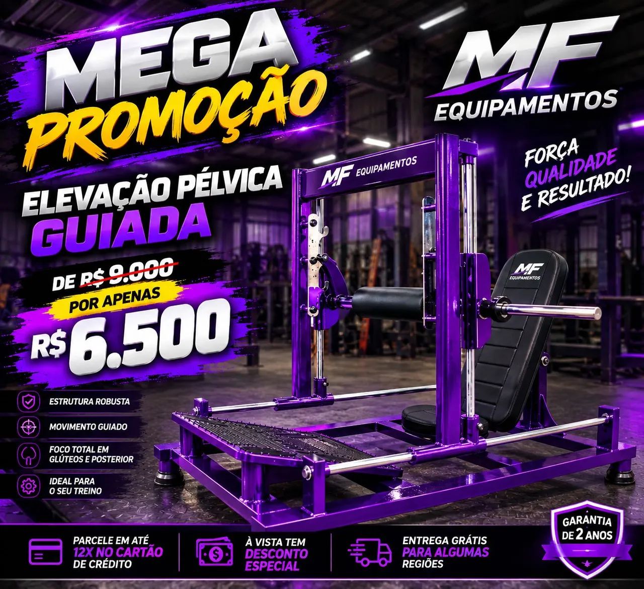 Elevação pélvica guiada 