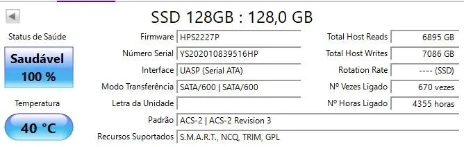 SSD 128GB - Foto 3