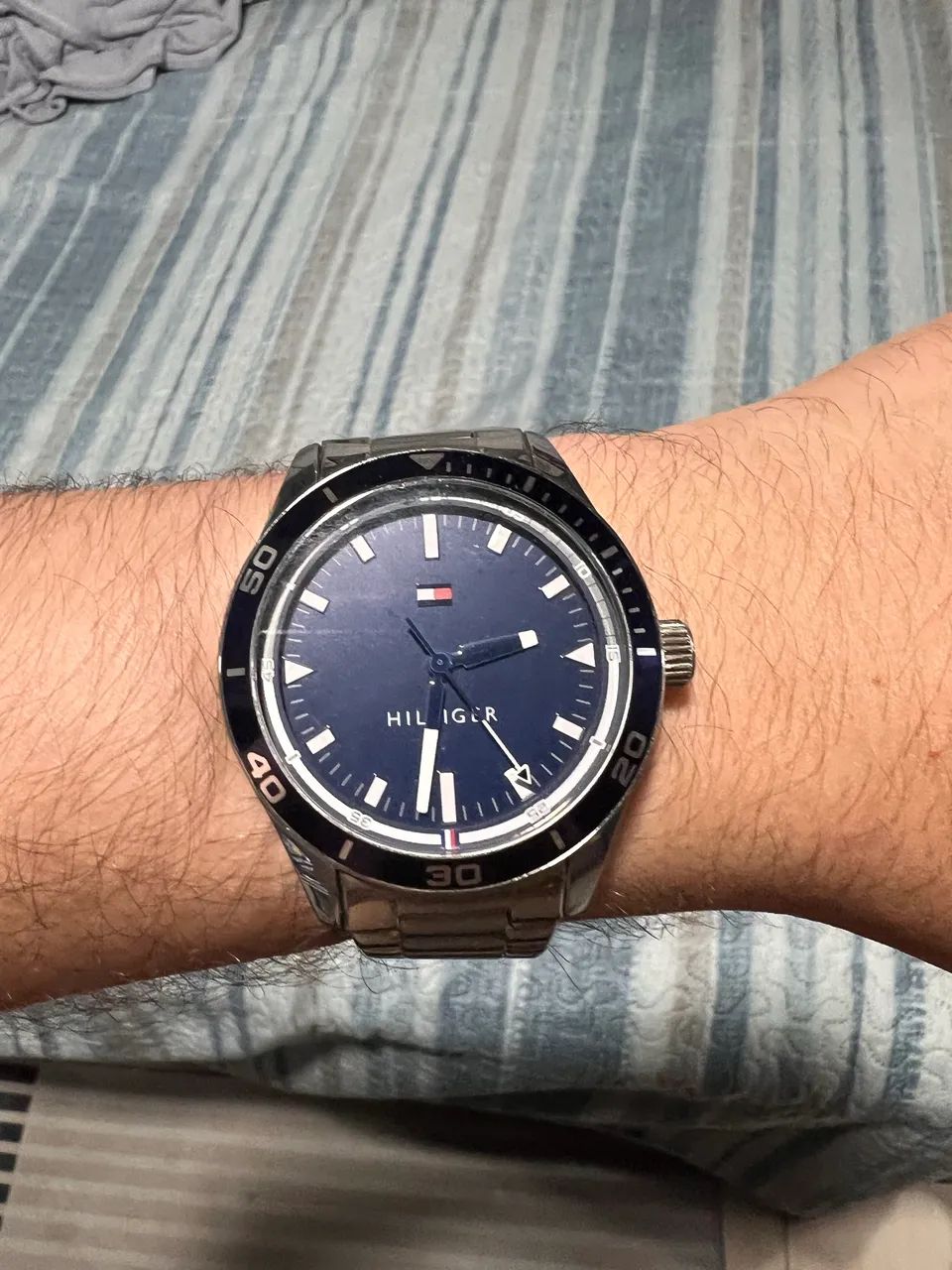 Relógio tommy , tamanho 44 mm - Foto 4