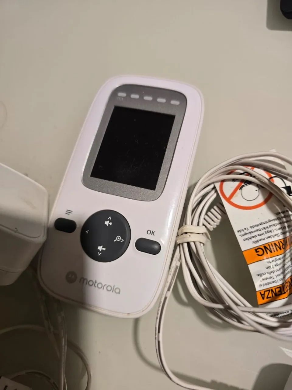 Babá Eletrônica Motorola com Vídeo e Visão Noturna - Excelente Estado - Foto 3
