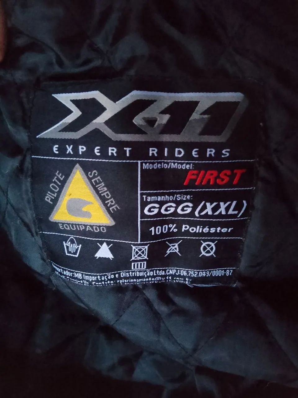 Vendo jaqueta de andar de moto X11 - Foto 4