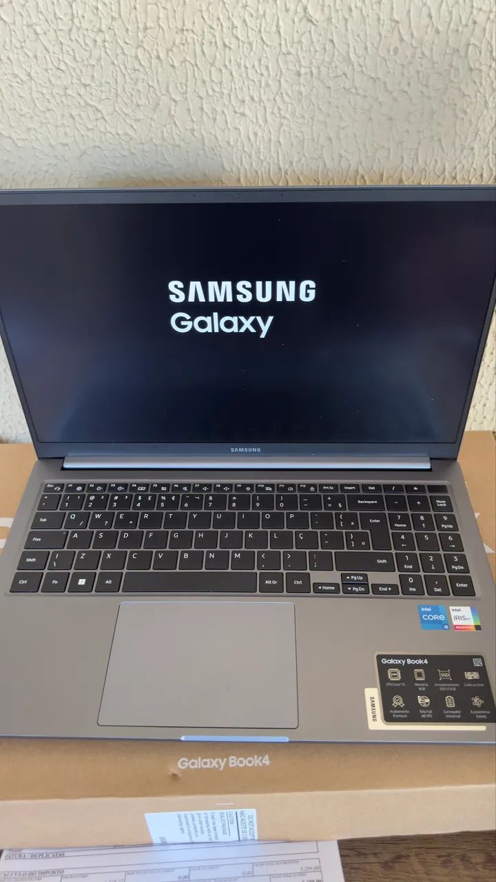 Notebook samsung book4 i5 8GB 512GB ssd grafite - Foto 3