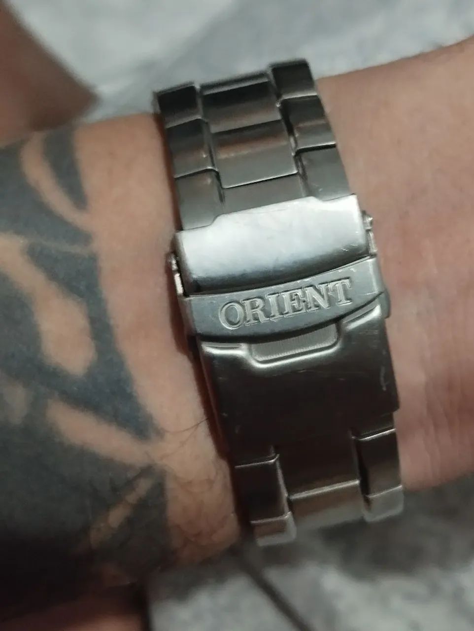 Relógio Orient flay teck Titanium. - Foto 4