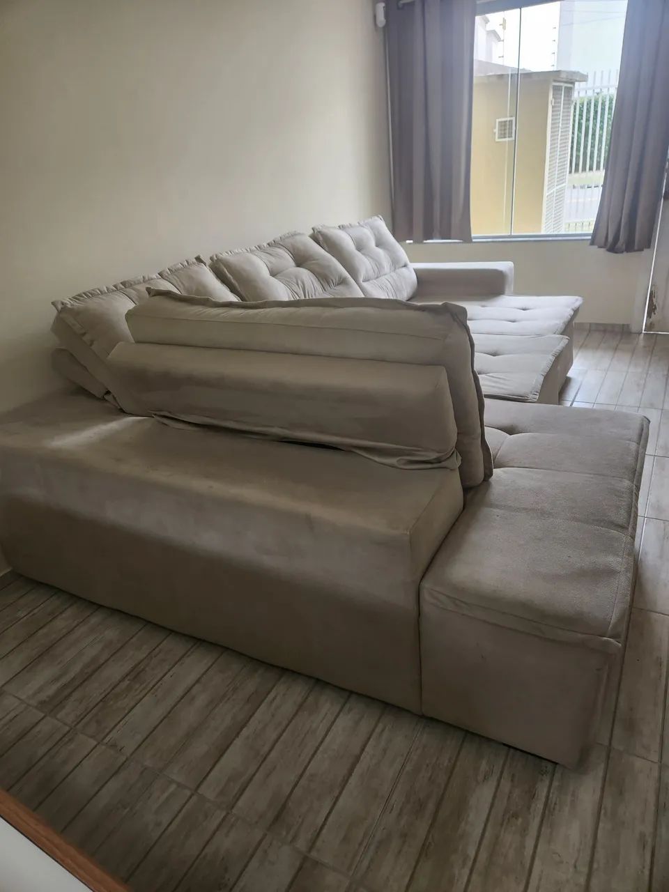 Sofá 5 lugares.