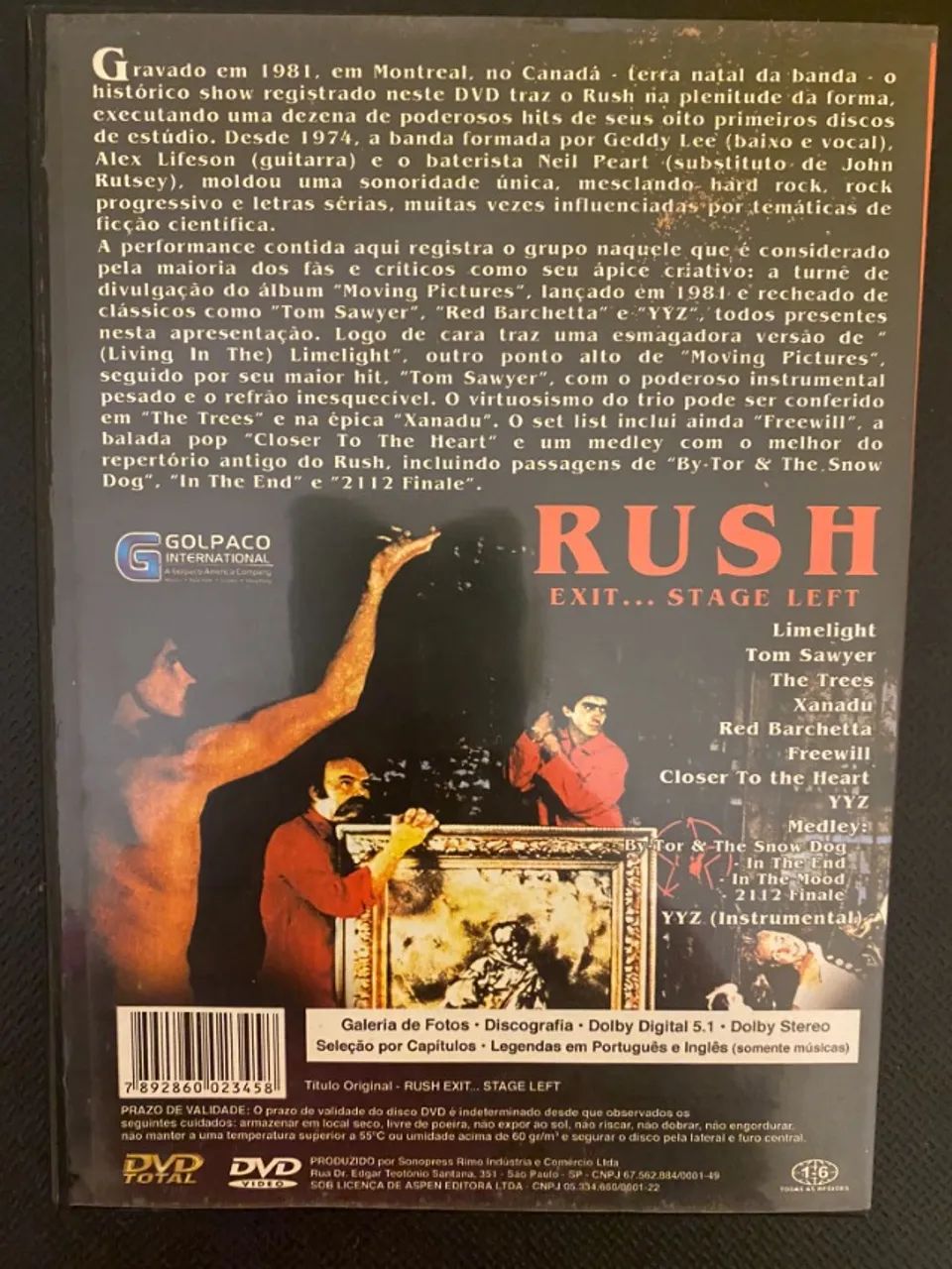 Rush - Exit...Stage left - Foto 2