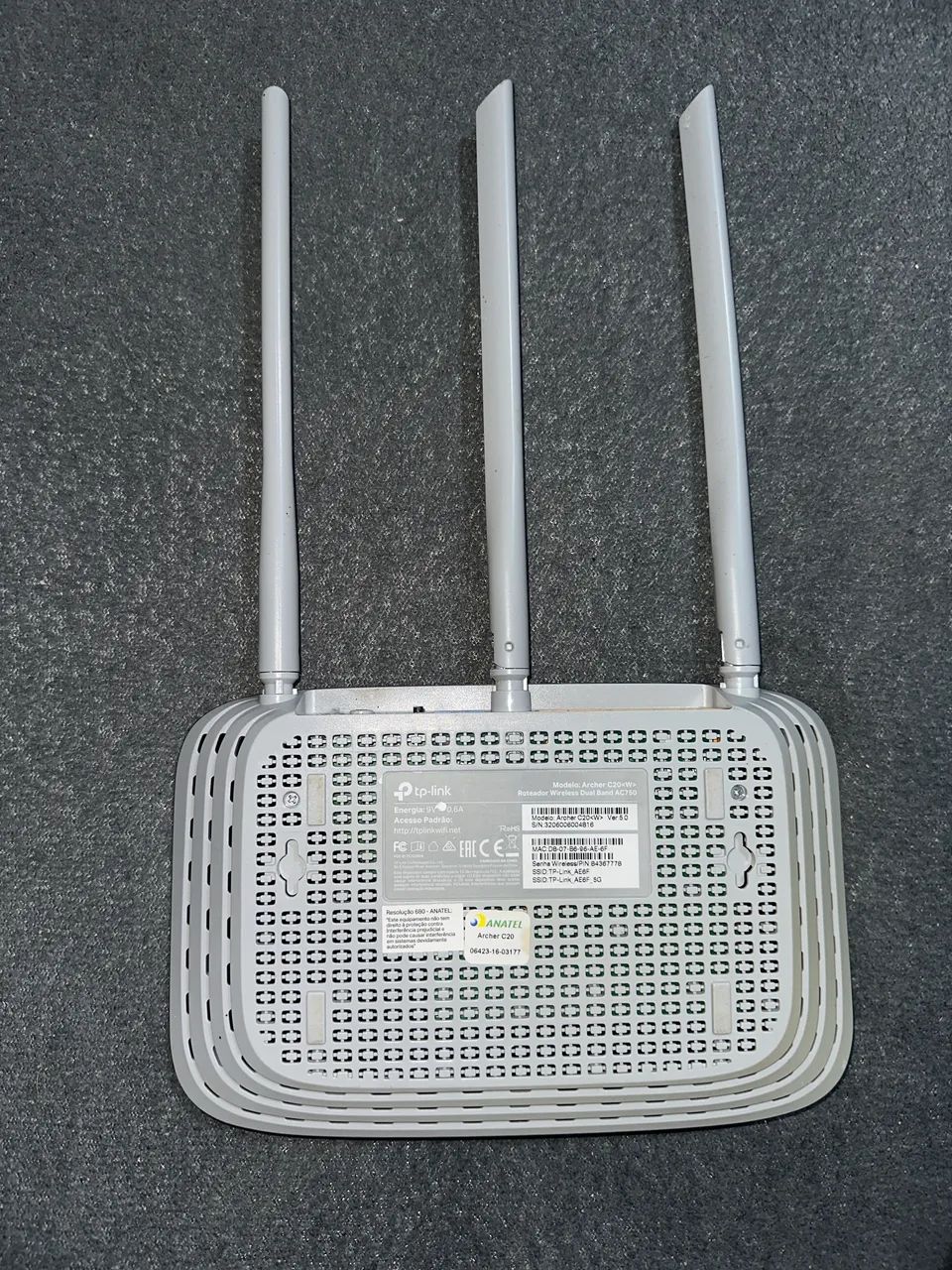 Roteador TP-Link Archer C20 W - Funcionando - Foto 2
