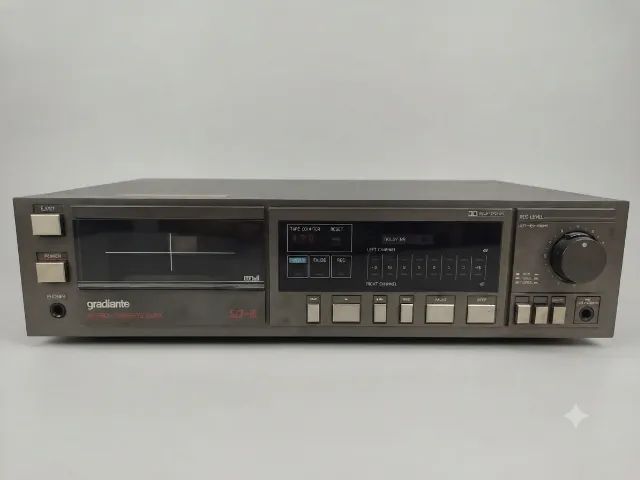 Tape Deck Gradiente Sd-2 (vídeo Do Equipamento Funcionando)