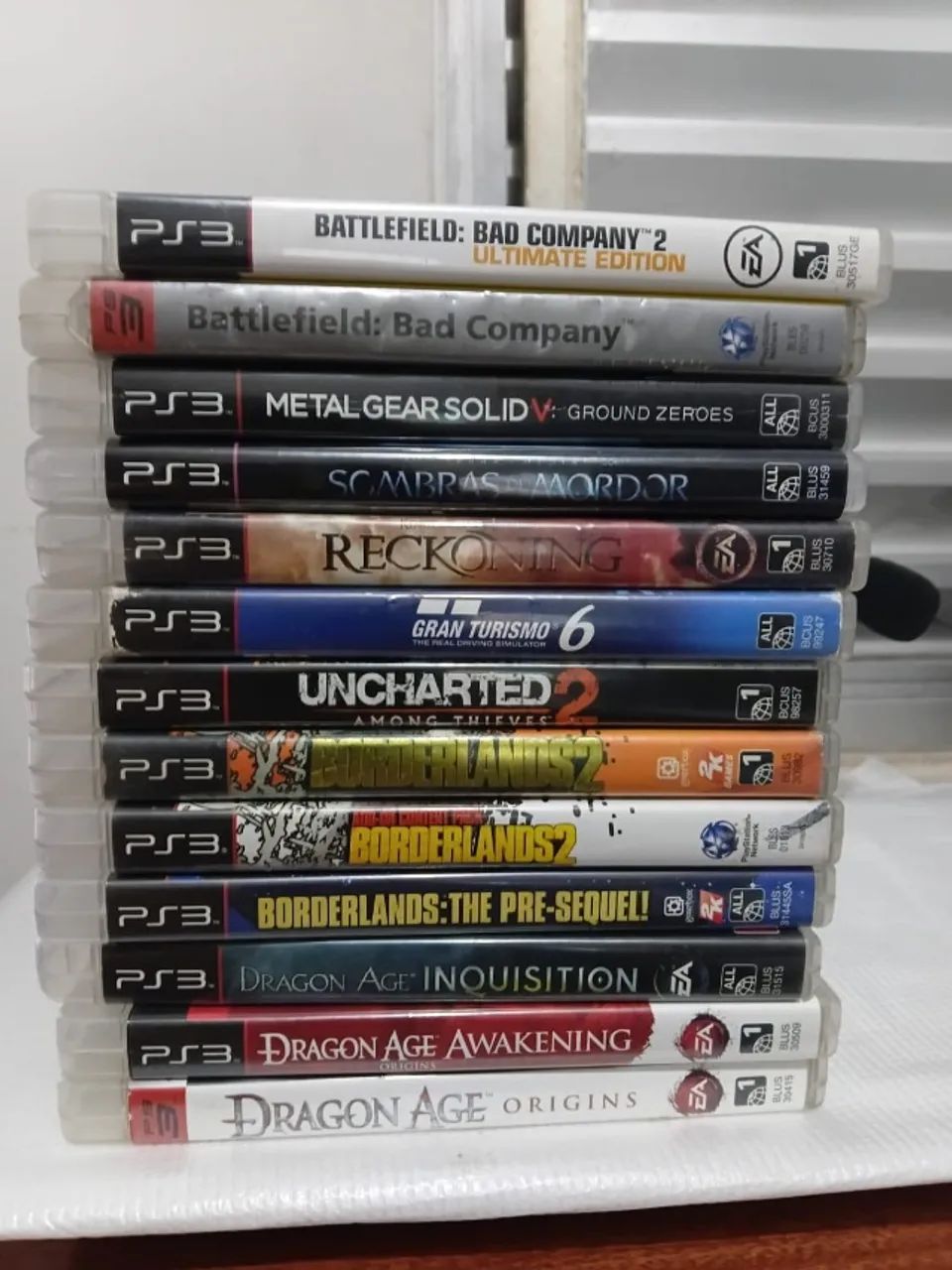 Lote jogos de PS3 / PS3 games / 